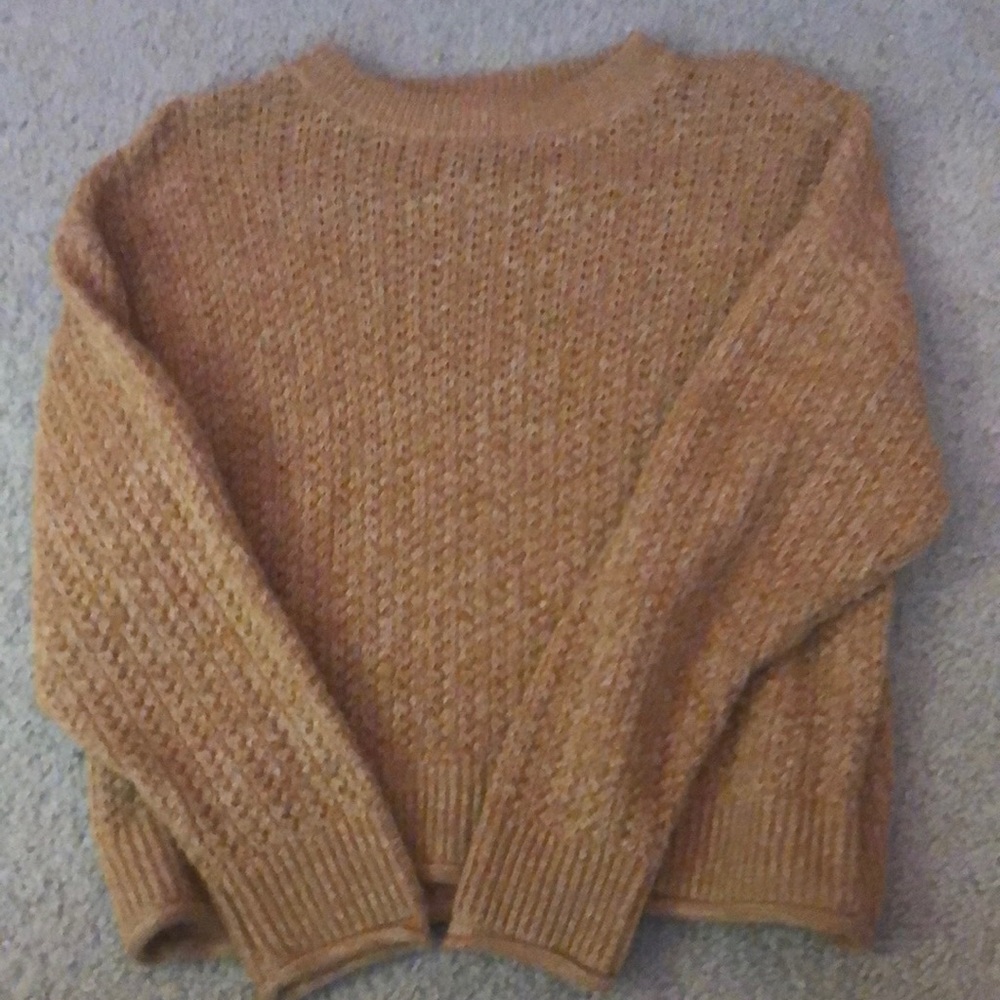 Mustard knit sweater